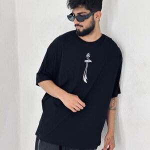 تیشرت گلدوزی شده طرح شمشیر ذوالفقار